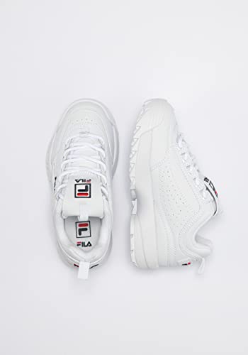 FILA Disruptor Kids, Zapatillas Unisex niños, Blanco, 34 EU