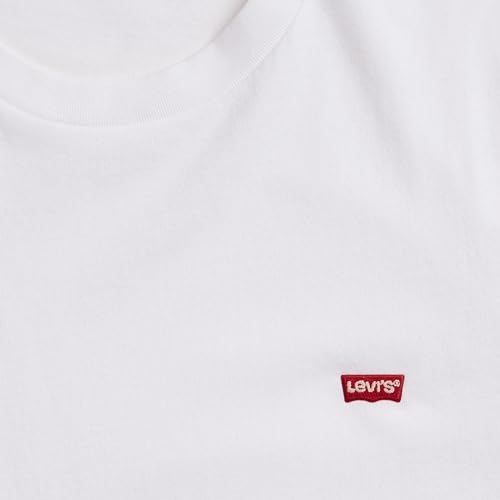 Levi's Ss Original Housemark Tee Camiseta, White, L Hombre