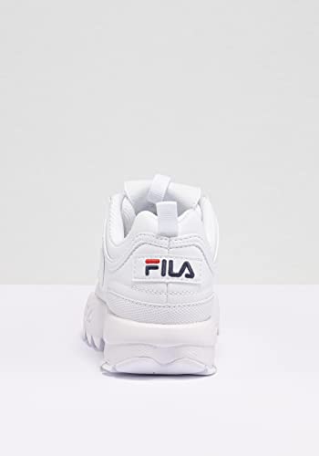 FILA Disruptor Kids, Zapatillas Unisex niños, Blanco, 34 EU