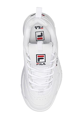 FILA Disruptor Kids, Zapatillas Unisex niños, Blanco, 34 EU