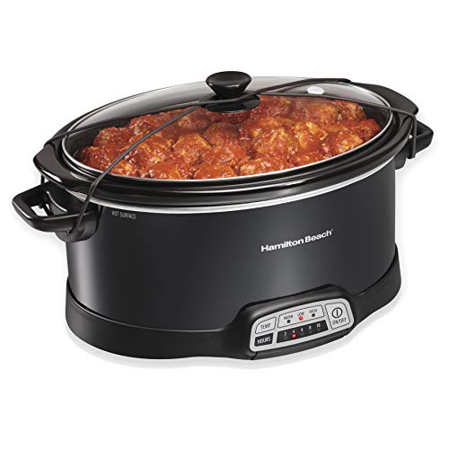 Hamilton Beach 10 Quart Slow Cooker + 7 Quart Programmable Slow Cooker