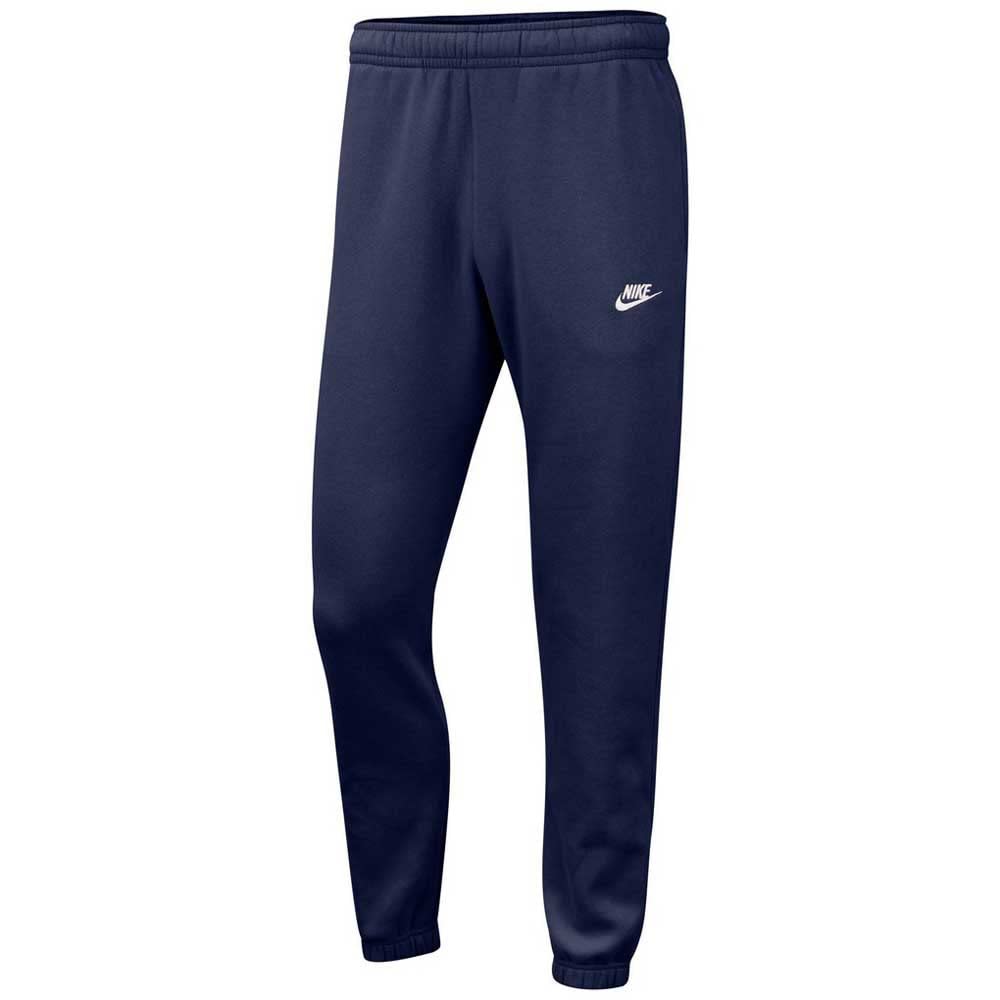 Nike Sportswear Club Fleece Pants, Midnight Navy/Midnight Navy/White, 2XL Men's