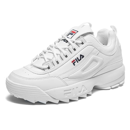 FILA Disruptor Kids, Zapatillas Unisex niños, Blanco, 34 EU