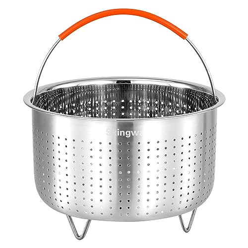 Steamer Basket for Instant Pot, Vegetable Steamer Basket Stainless Steel Steamer Basket Insert for Pots (3qt)