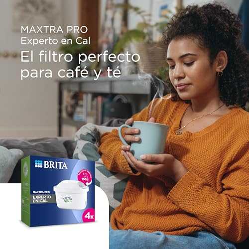 BRITA Cartucho de filtro de agua MAXTRA PRO All-in-1 Ahorro semestral pack 6| Recambio original para las jarras BRITA para agua de sabor puro - filtra micro impurezas como PFAS, cloro, cal y metales