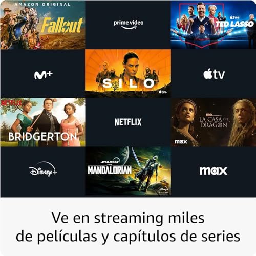 Amazon Fire TV Stick 4K Max (Última generación) | Dispositivo de streaming compatible con Wi-Fi 6E y fondo ambiental