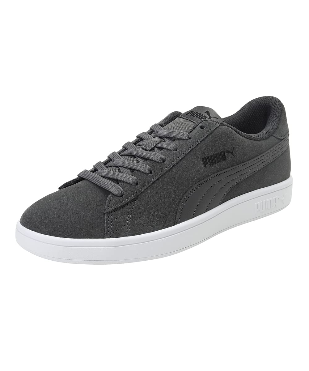 PUMA Smash V2, Zapatillas de Deporte Unisex adulto, CASTLEROCK-Puma Black-Puma White, 43 EU