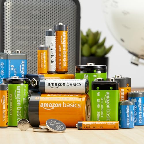 Amazon Basics - Pilas Alcalina AAA de uso industrial (40 unidades)