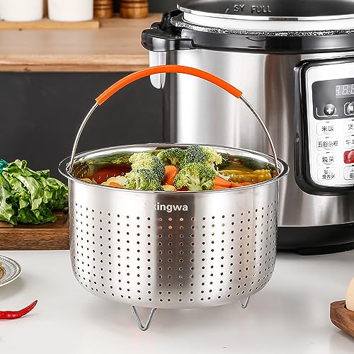 Steamer Basket for Instant Pot, Vegetable Steamer Basket Stainless Steel Steamer Basket Insert for Pots (3qt)