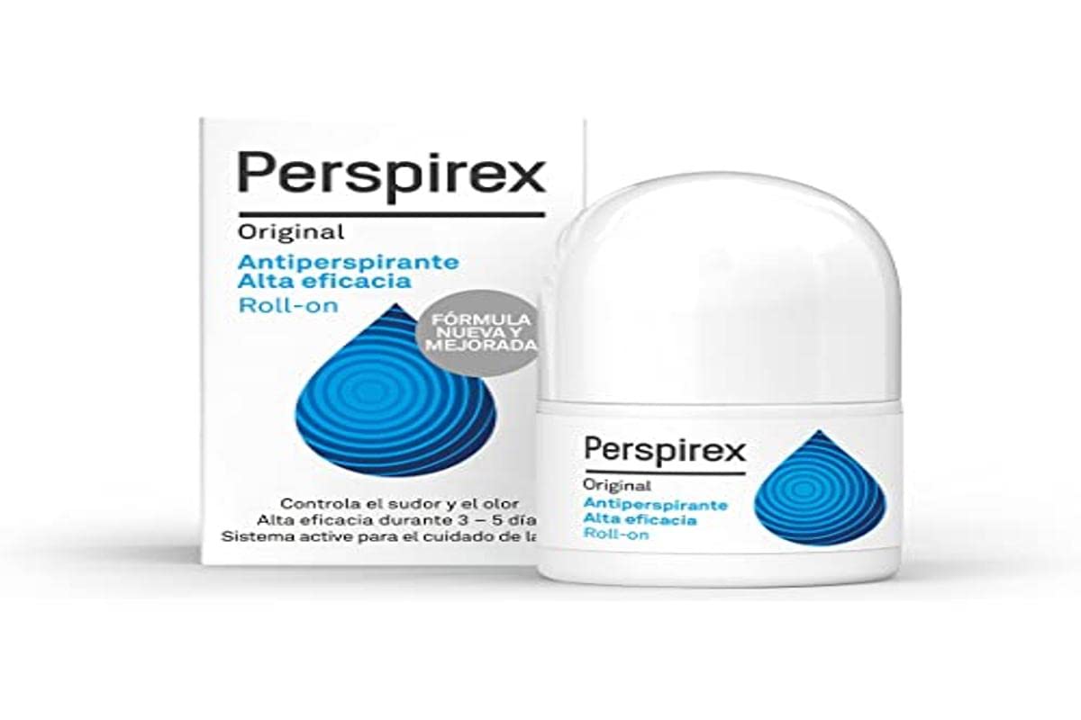 Perspirex ® | Original | Desodorante Antitranspirante Axilas Roll On para una protección y frescura anti sudor de hasta 5 días | 20 ml