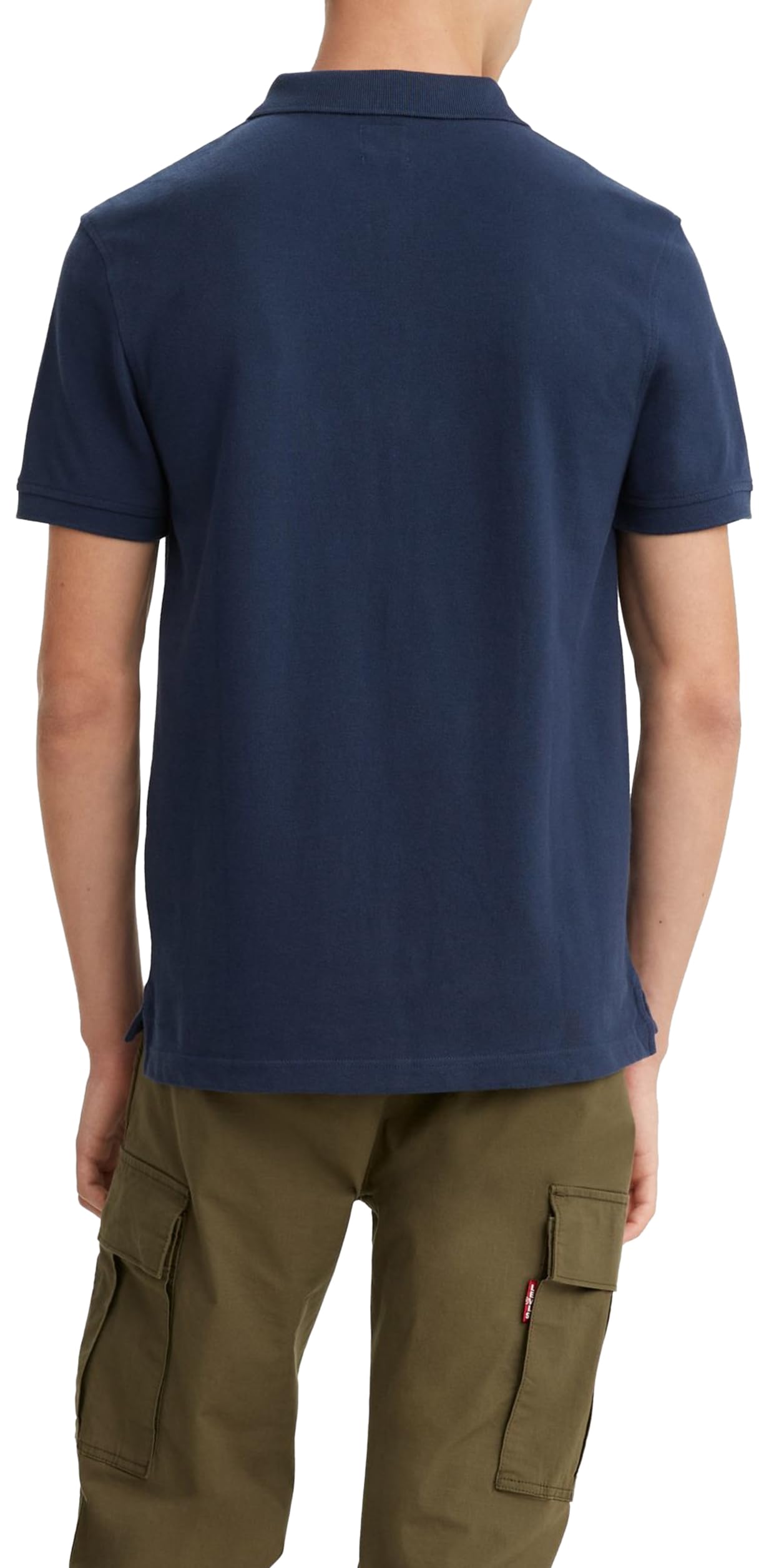 Levi's Housemark Polo Camiseta, Dress Blues D, L Hombre