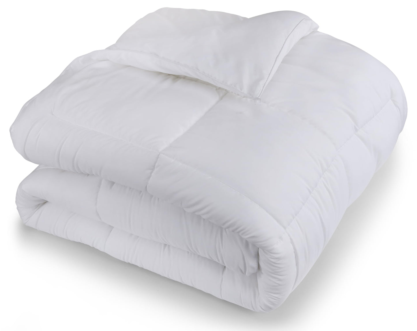 Utopia Bedding Edredón Acolchado 220x240 cm, Edredon Cama 135/150, Verano Relleno Nórdico 200 gr/m² en 100% Suave Microfibra (Blanco)