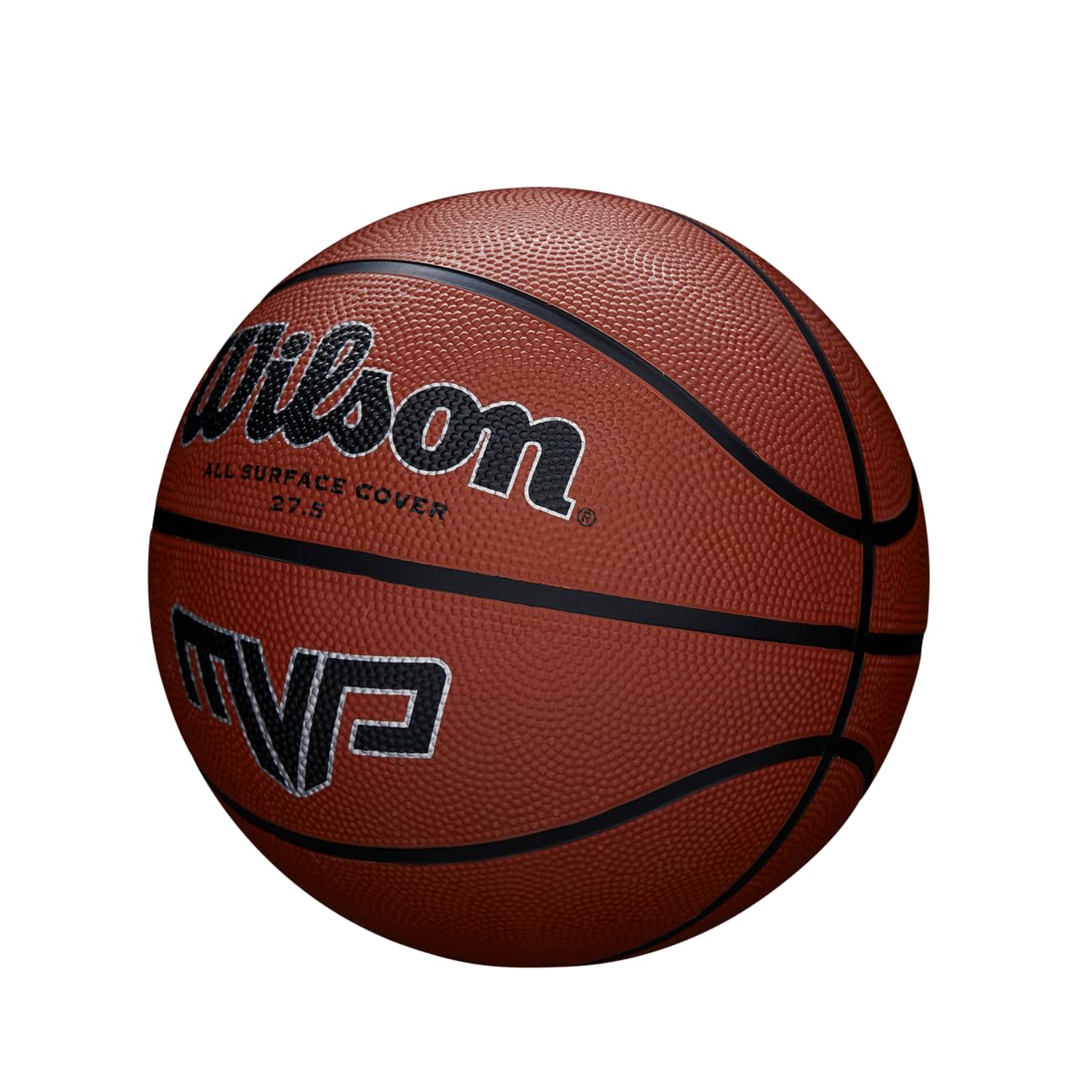 Wilson Wtb1419xb07 Pelota de Baloncesto MVP Caucho Interior y Exterior, Unisex Adulto, Naranja, 7