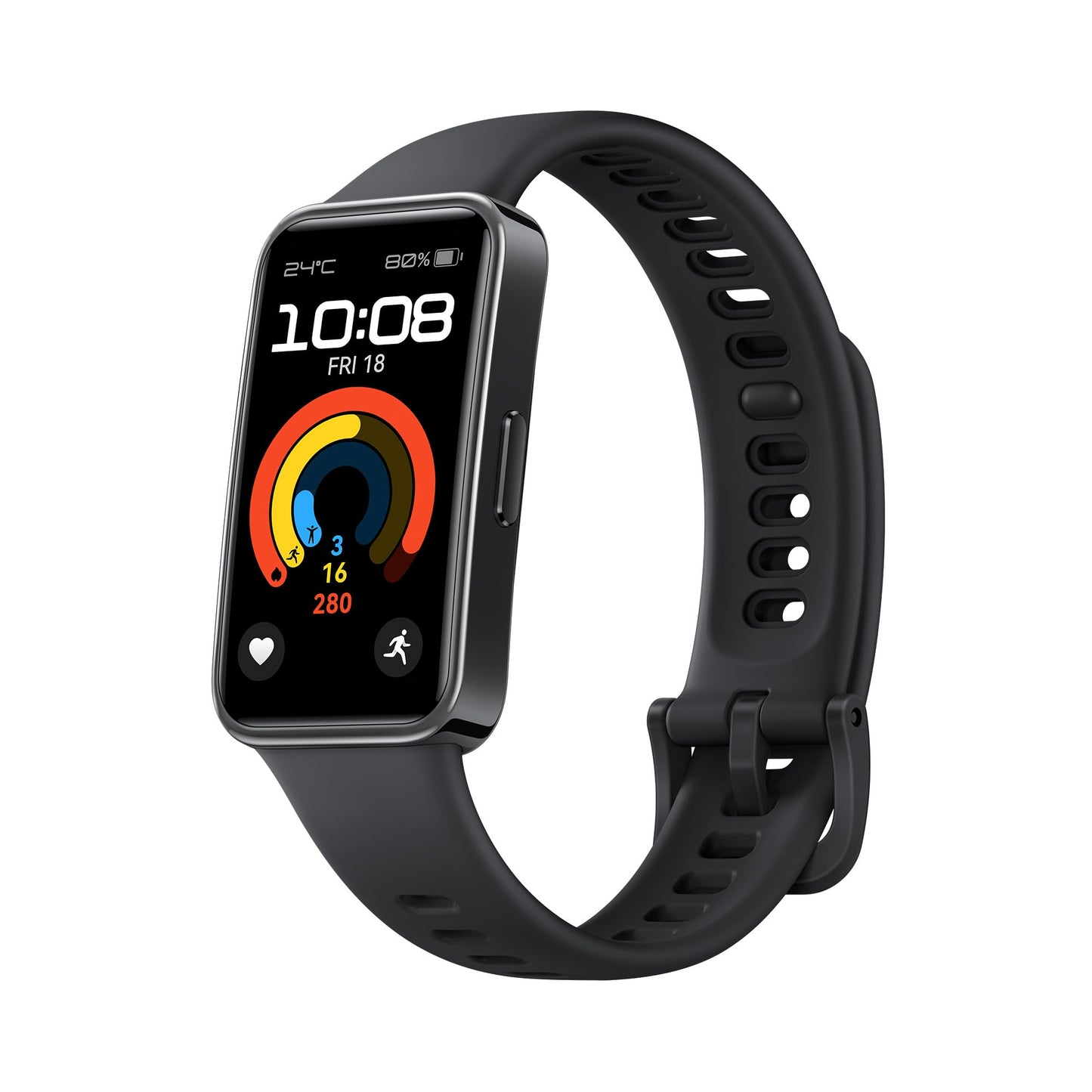 HUAWEI Band 9, 1.47”AMOLED,Larga Duración de 2 semanas, Ajuste de Brillo automático, Mayor precisión de medición,Altamente Compatible,100 Modos de Entrenamiento Diferentes,Negro