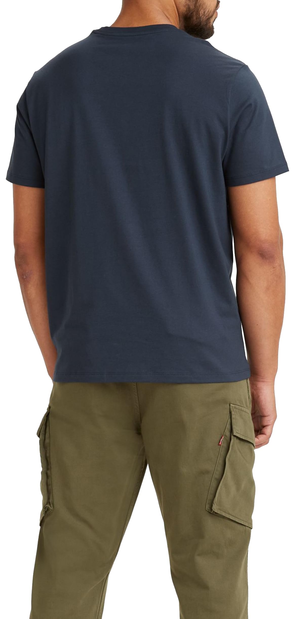 Levi's Graphic Set-in Neck T-Shirt, Dress Blues, L Hombre