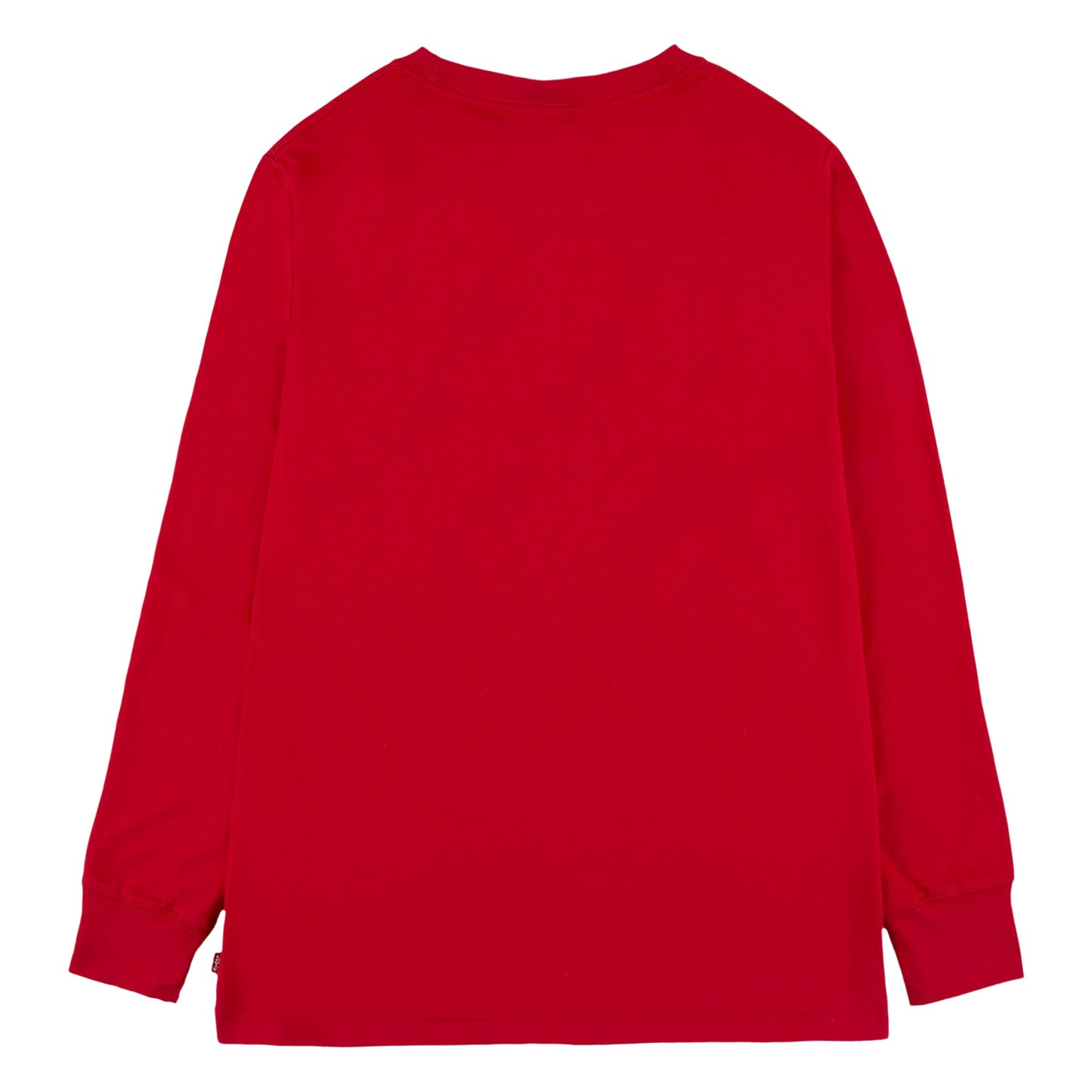 Levi's Lvb L/S Batwing Tee Camiseta, Super Red, 8 años Niños