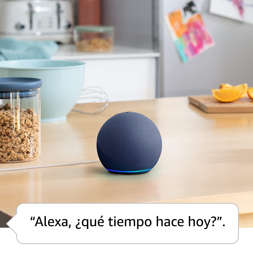 Echo Dot (Última generación) | Altavoz inteligente wifi y Bluetooth con Alexa, con sonido más potente y de mayor amplitud | Blanco