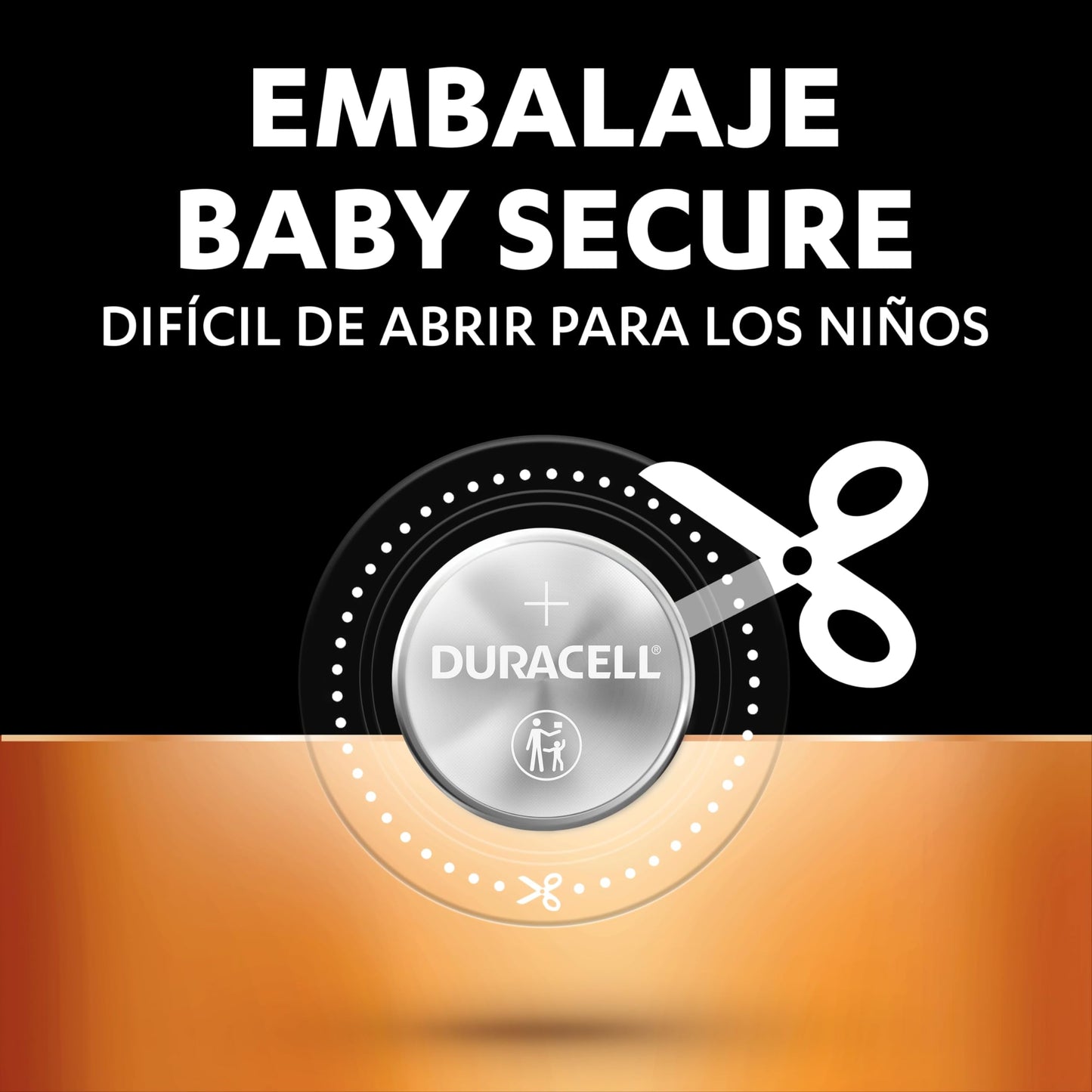 DURACELL CR2032 Pilas de botón de litio 3 V (pack de 8) - Hasta un 70 % extra duración - Tecnología Baby Secure - Recomendadas para Apple AirTag