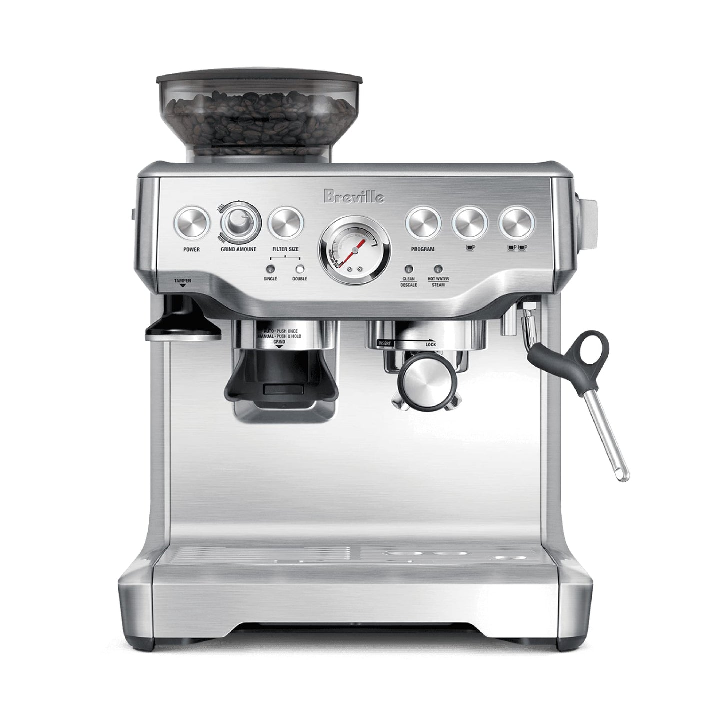 Breville BES870XL Coffee_Maker, One Size, Brushed Stainless Steel