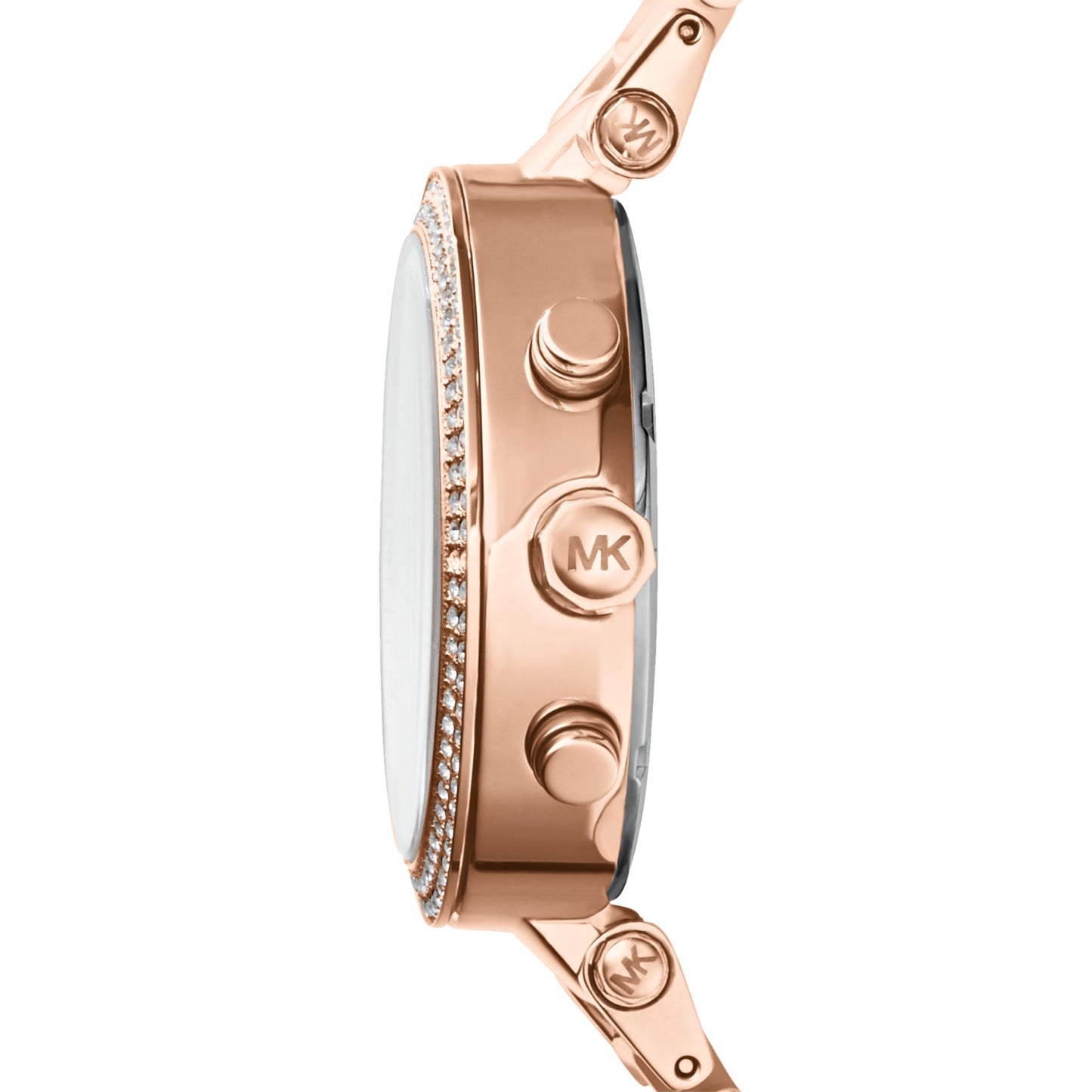 Michael Kors Parker Chronograph Rose Gold-Tone Stainless Steel Women's Watch (Model: MK5896)