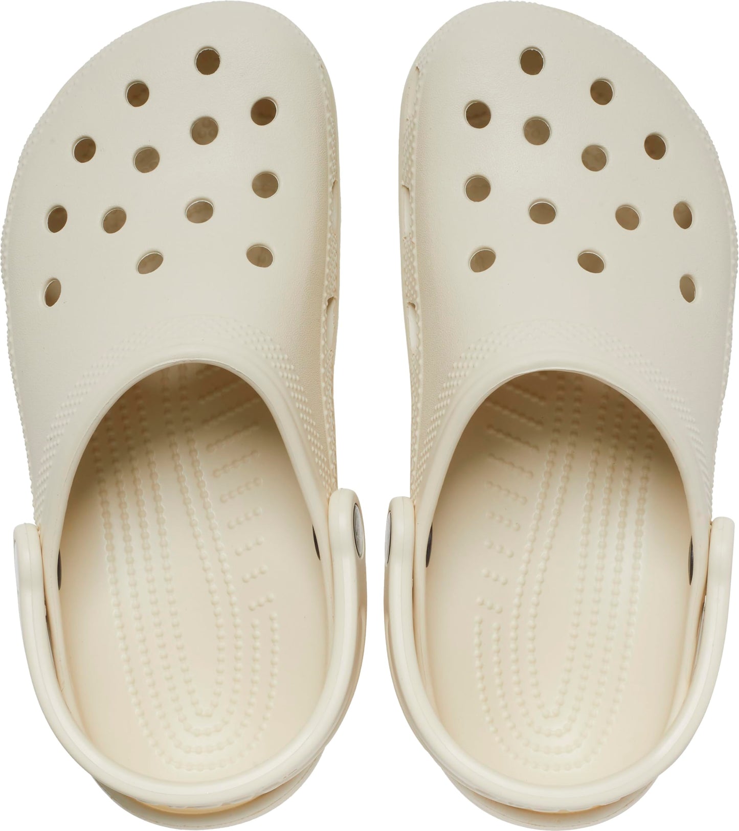 Crocs Classic Clogs (Best Sellers), Zuecos Unisex adulto, Bone, 39/40 EU