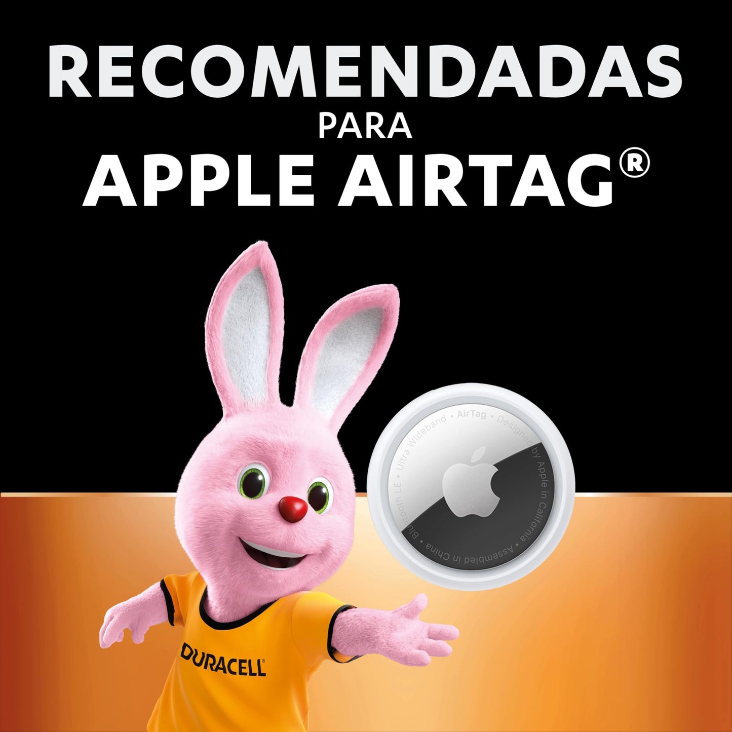 DURACELL CR2032 Pilas de botón de litio 3 V (pack de 8) - Hasta un 70 % extra duración - Tecnología Baby Secure - Recomendadas para Apple AirTag