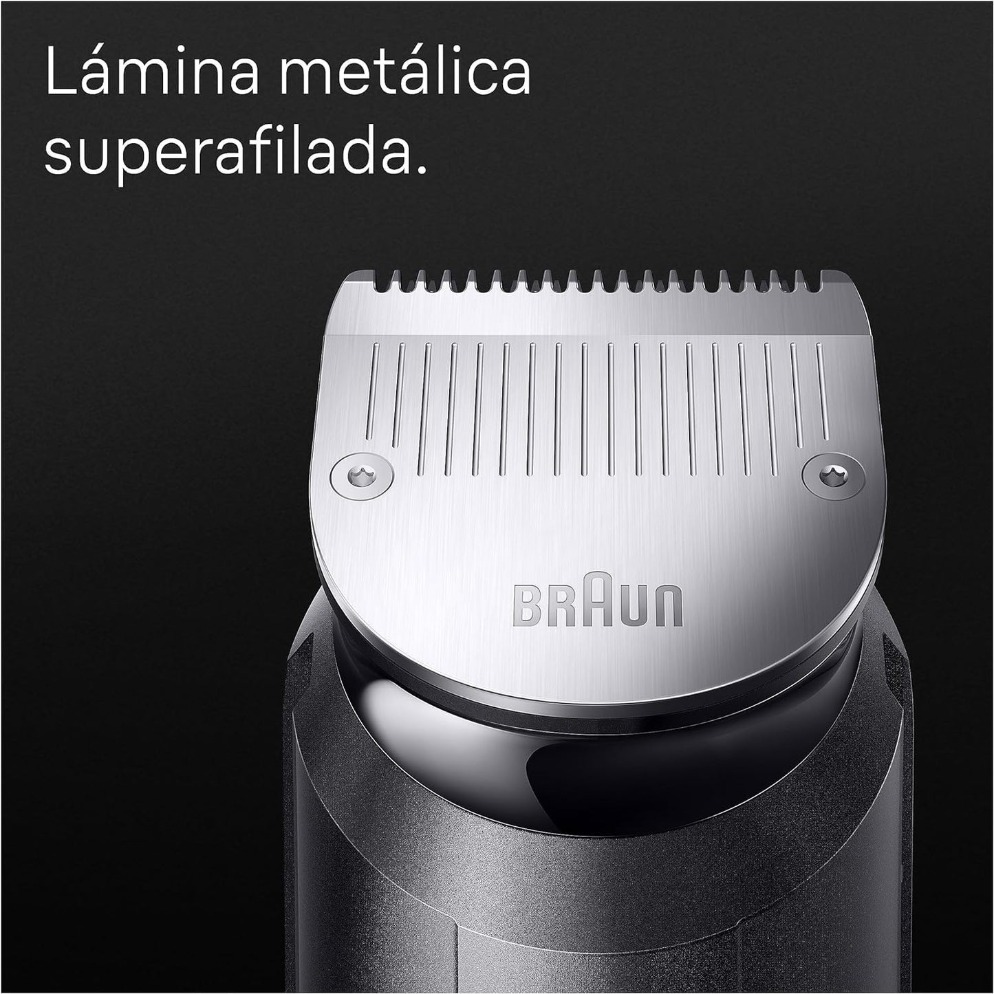 Braun Recortadora de Barba Series 7 Máquina Cortar Pelo, Máquina de afeitar, Cortapelos Hombre Kit 10 en 1 Para Barba, Pelos, Depilación Masculina, MGK7410,