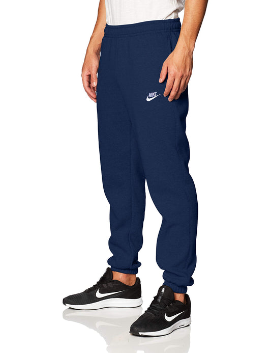 Nike Sportswear Club Fleece Pants, Midnight Navy/Midnight Navy/White, 2XL Men's