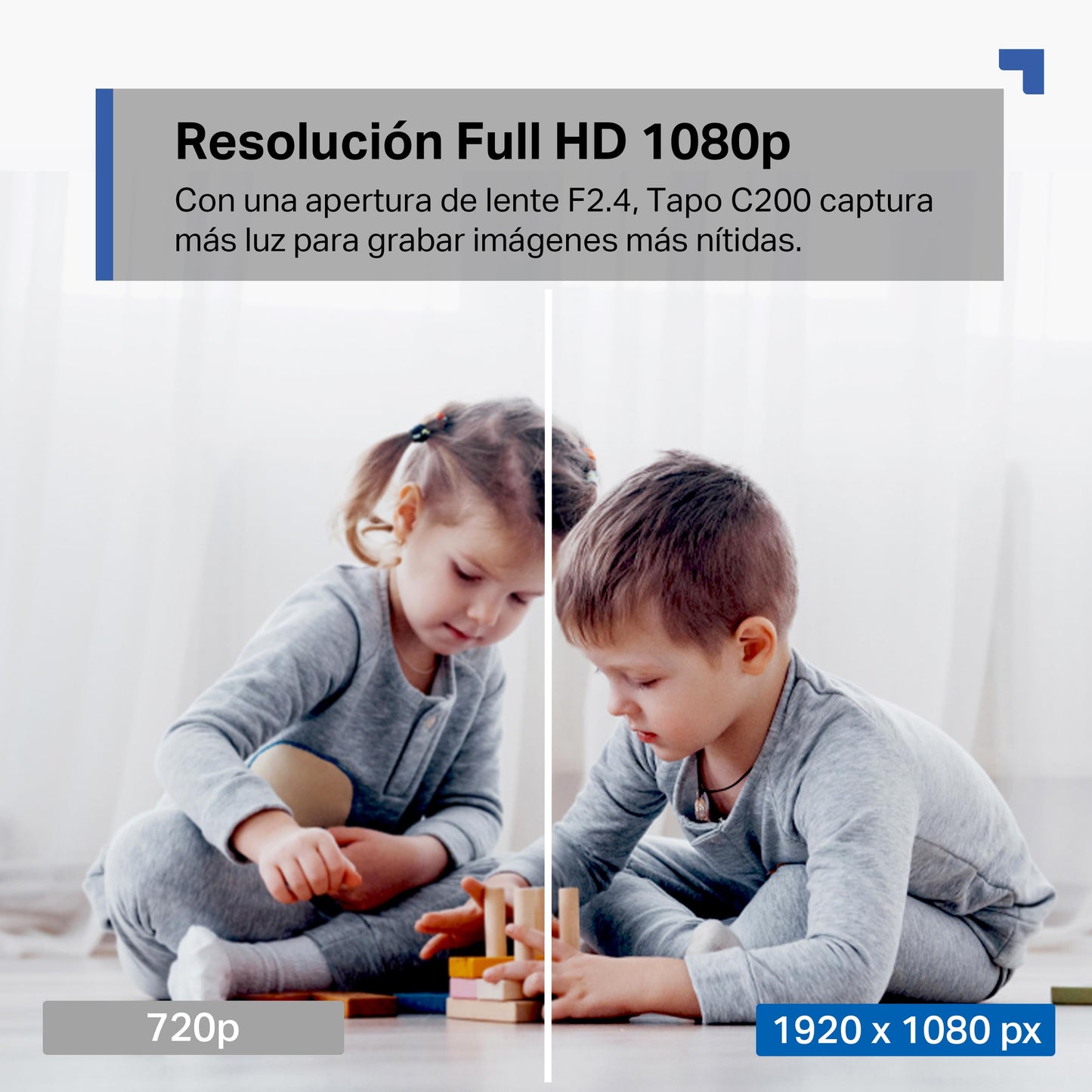 TP-Link TAPO C200 - Cámara IP WiFi 360° Cámara de Vigilancia FHD 1080p,Visión nocturna, Notificaciones en tiempo real, Admite tarjeta SD,Detección de movimiento,Control Remoto,Compatible con Alexa