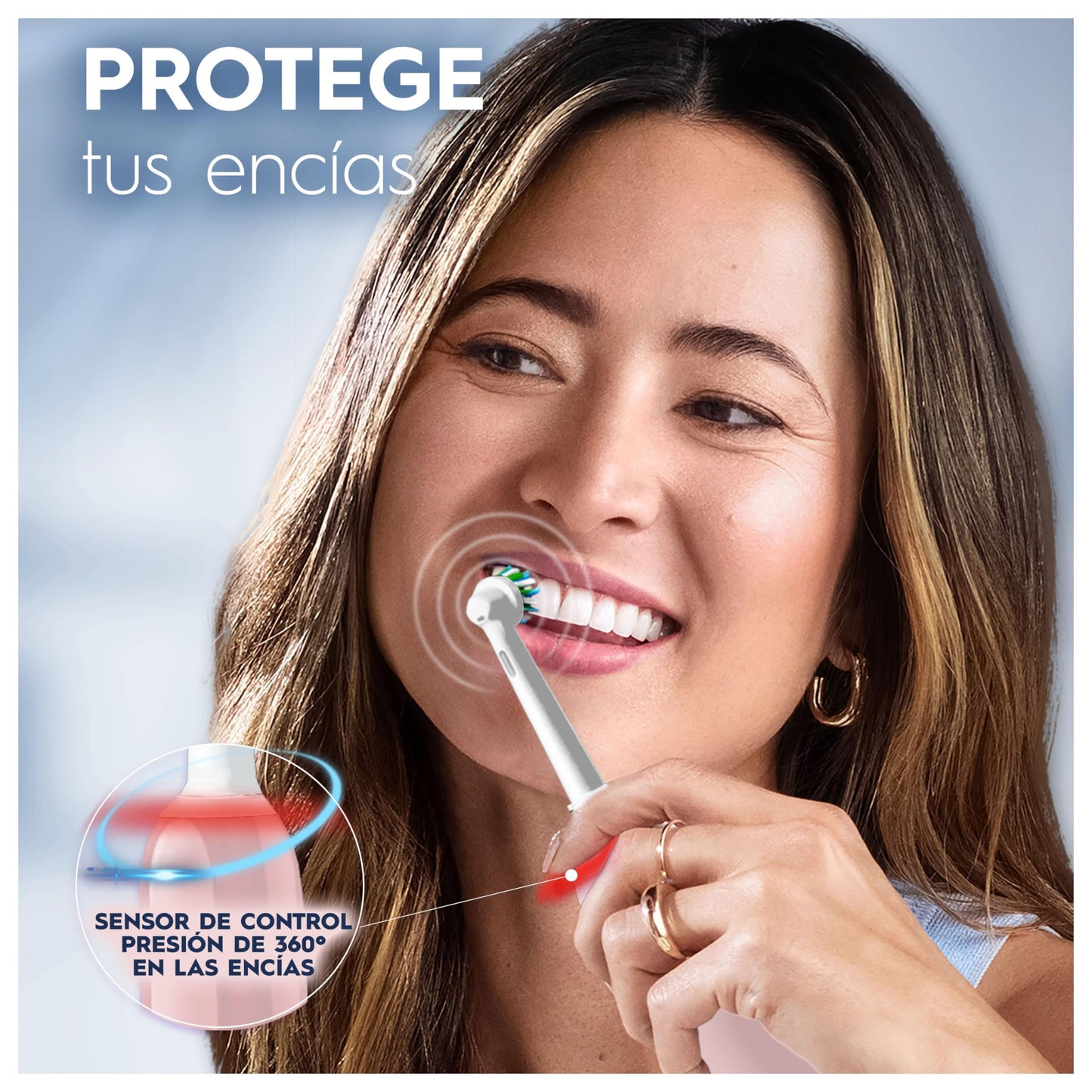 Oral-B Pro 3 3900N Cepillos de Dientes Eléctricos (Pack de 2) con Mango Recargable y Cabezal de Recambio, Diseñado Por Braun, Regalos Orginales para Mujer y Hombre - Negro y Rosa