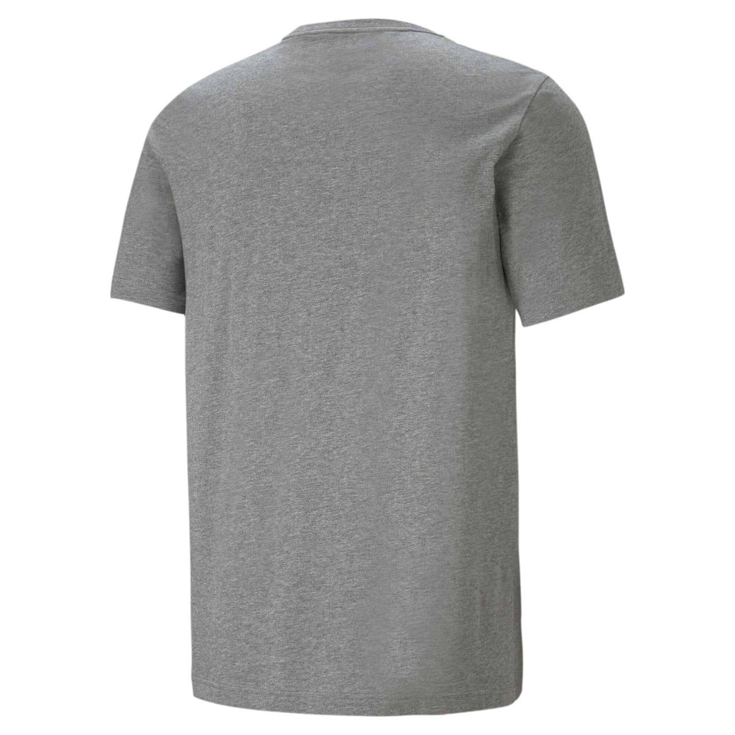 Puma Ess Logo Tee Camiseta de Deporte, Medium Gray Heather, L Hombre