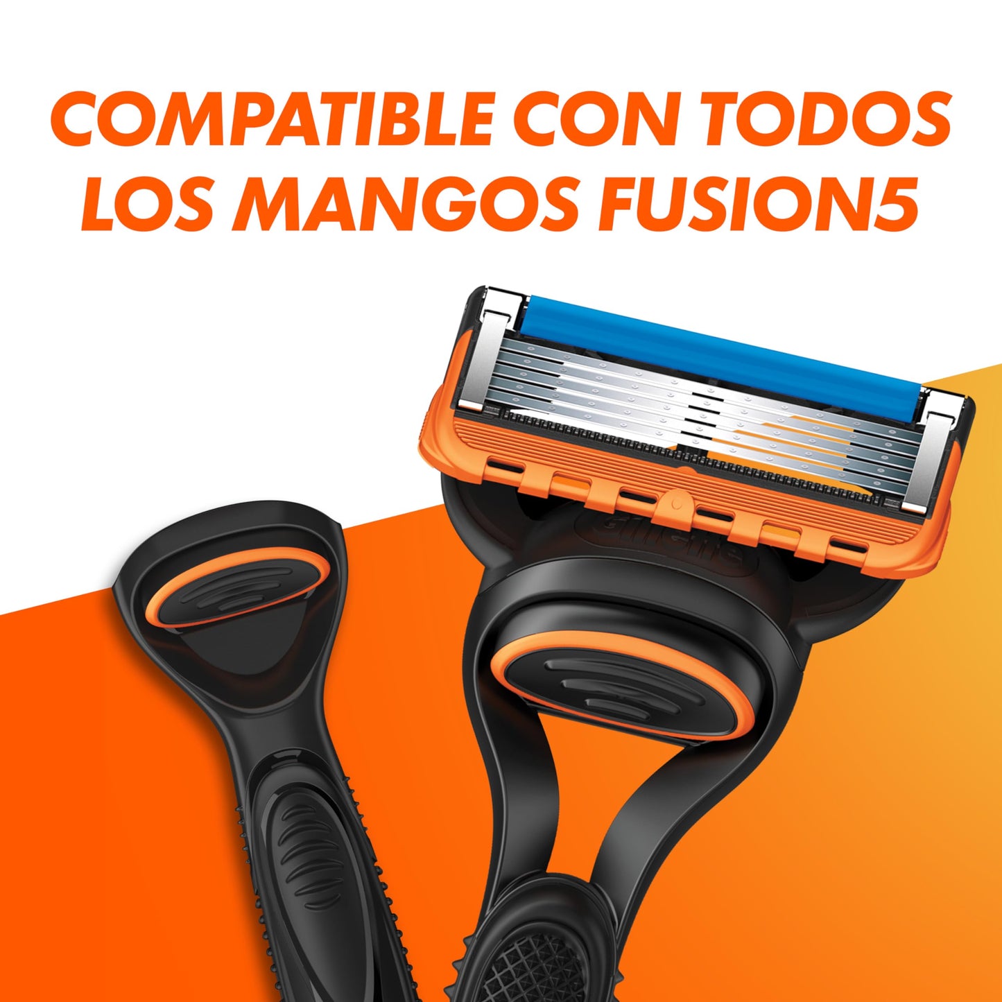 Gillette Fusion5 Cuchillas De Recambio Para Maquinillas De Afeitar Para Hombre, 18 Cuchillas De Recambio Para Maquinillas De Afeitar