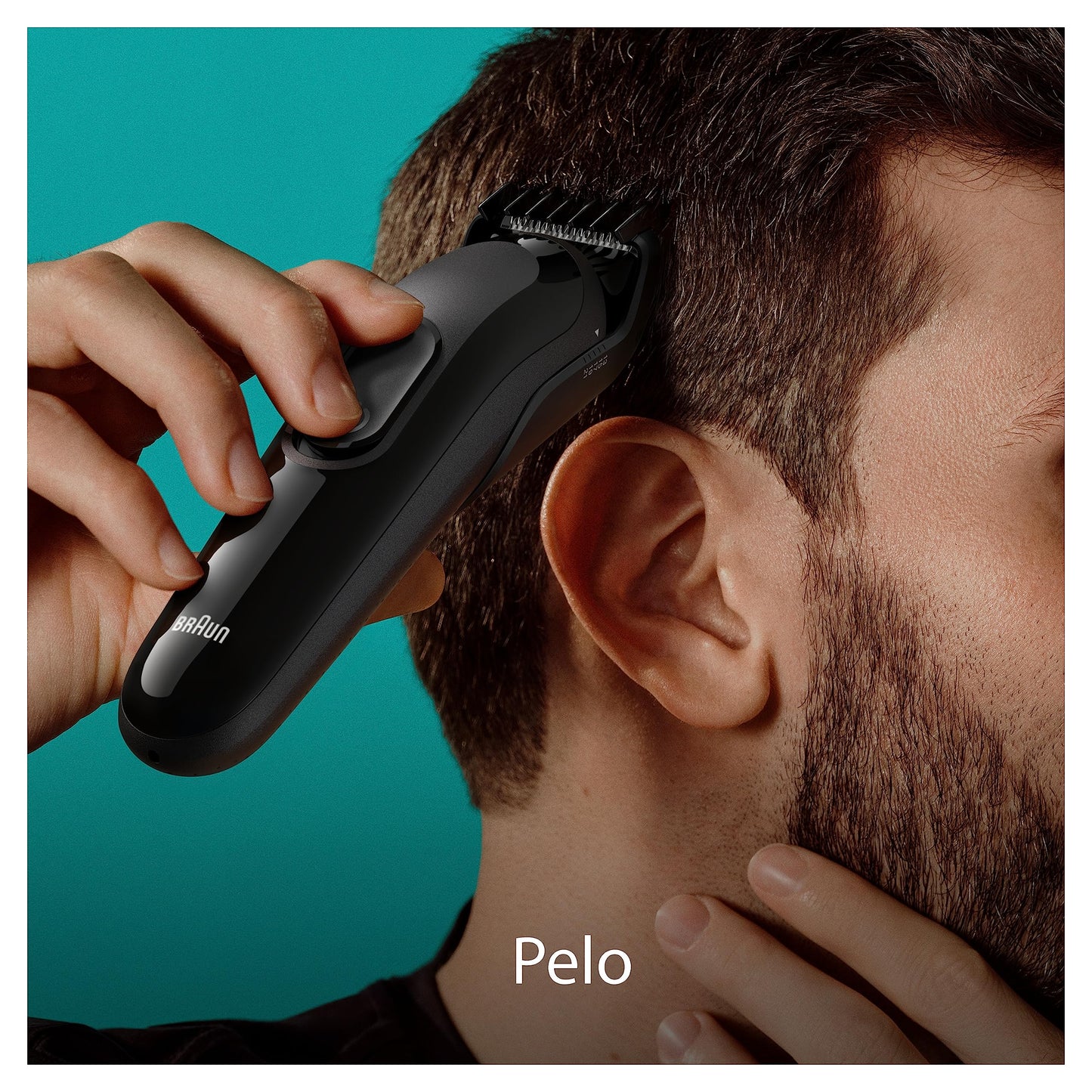 Braun Recortadora de Barba Series 3 Máquina Cortar Pelo, Máquina de afeitar, Cortapelos Hombre Kit 6 En 1 Para Barba, MGK3420